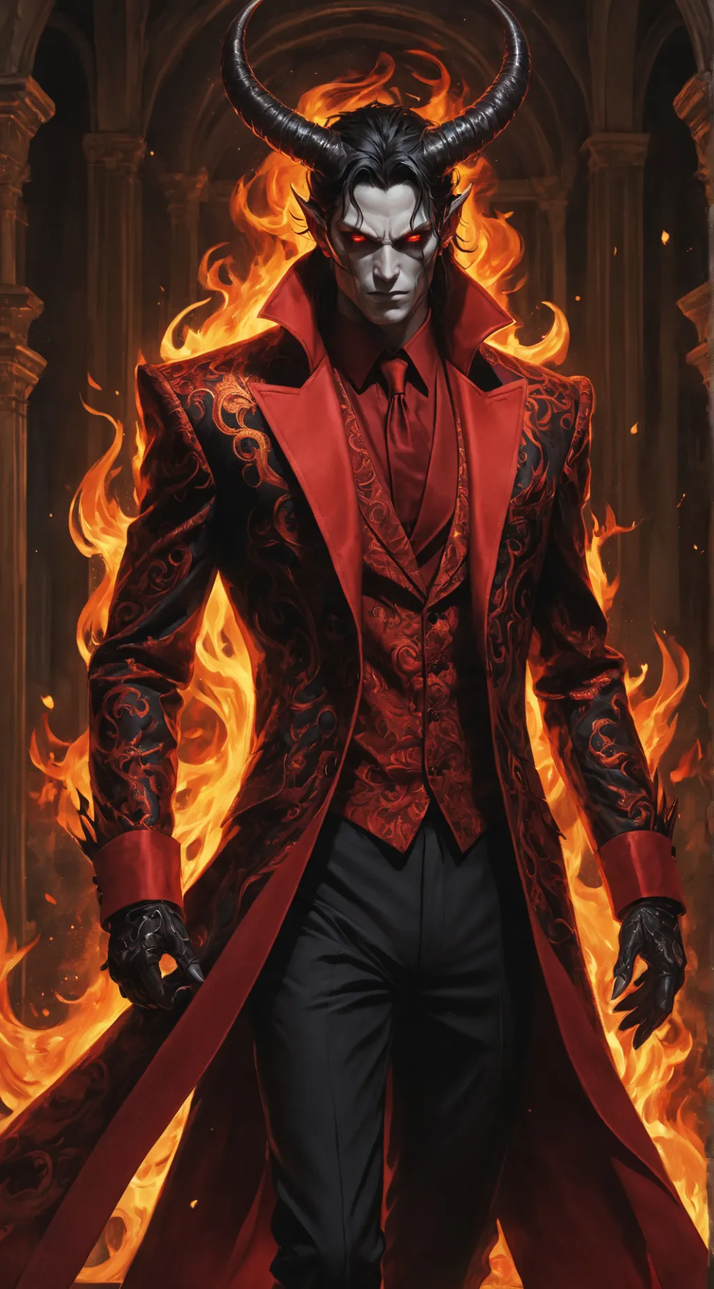 ai character: Lucien background