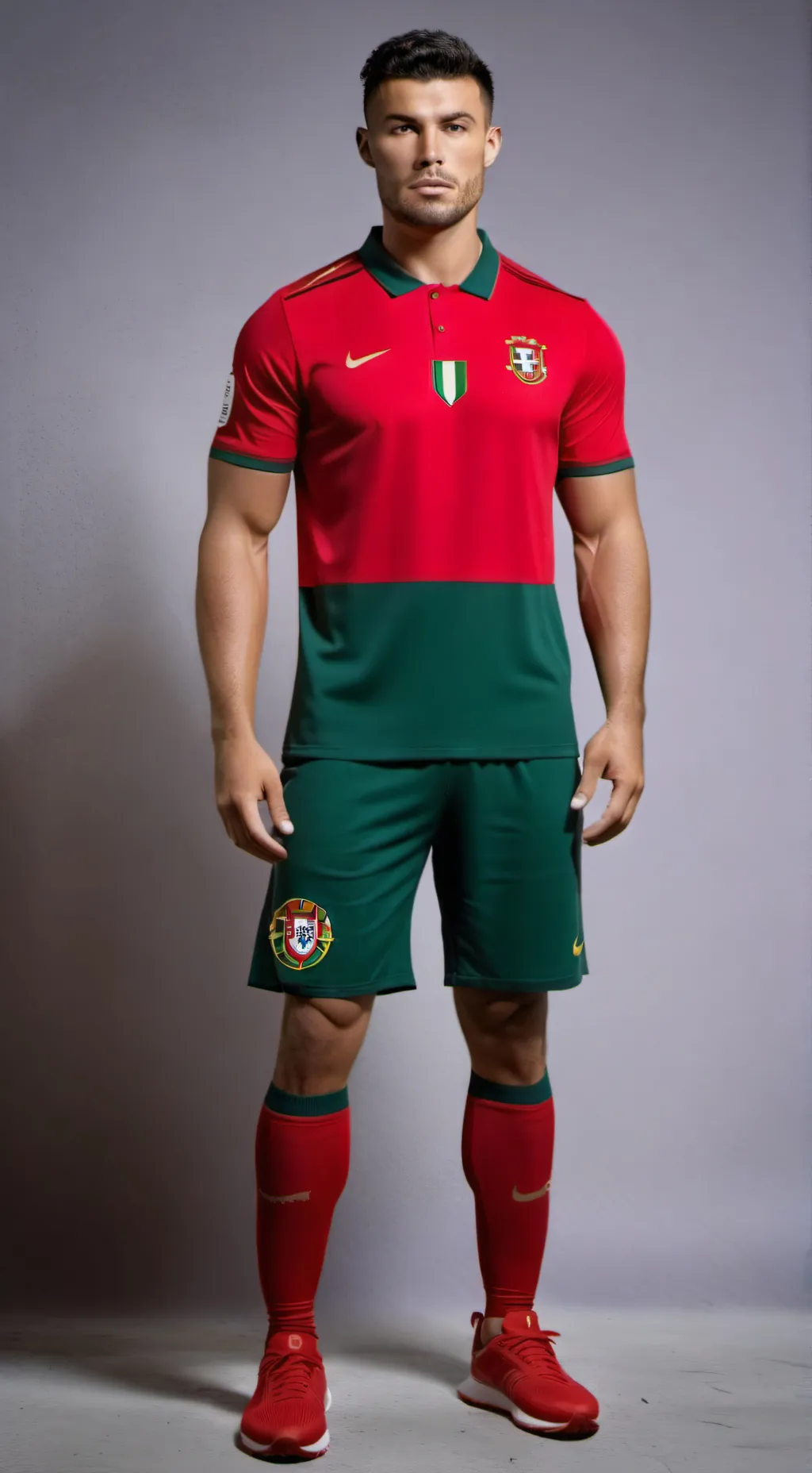 ai character: ronaldo background