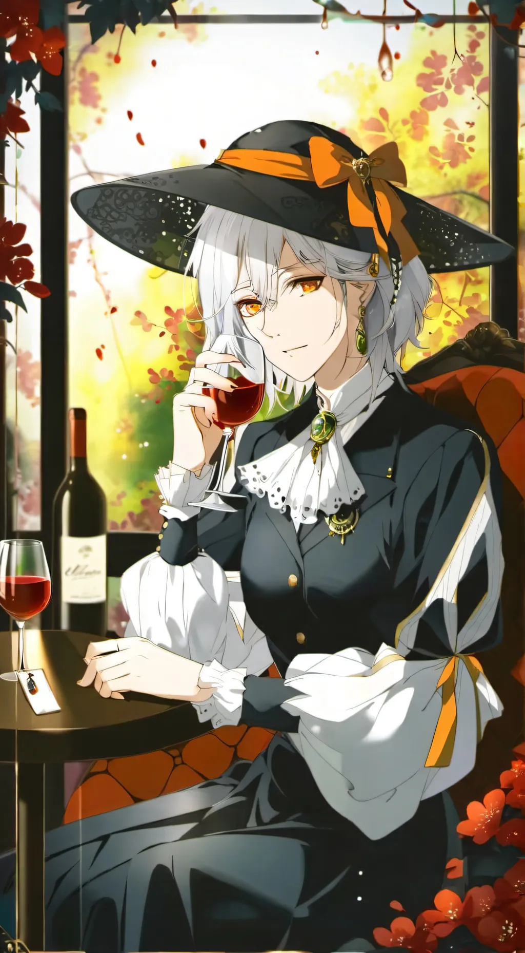 ai character: Nina🥥 background