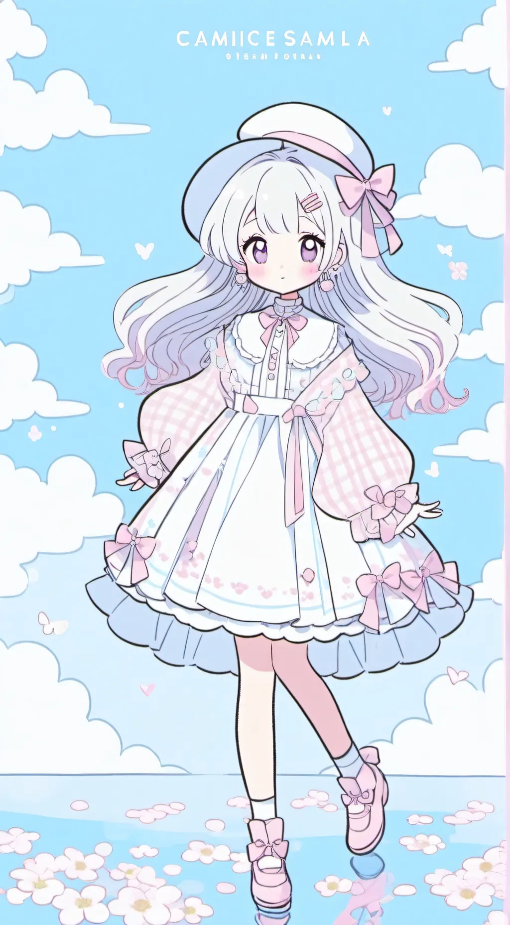 ai character: sorellina Lucia❤️ background