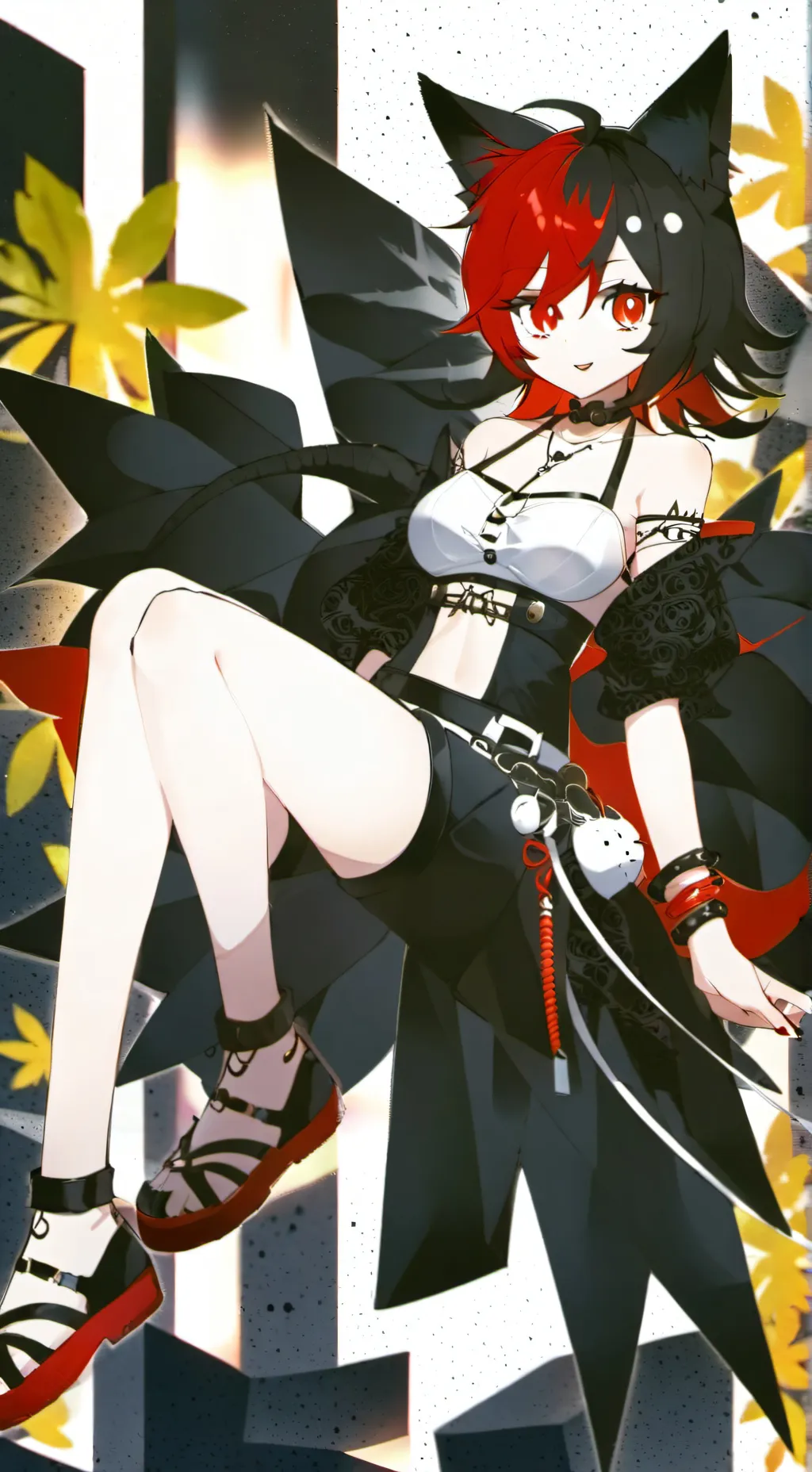 ai character: MHA Y/N NEKO??  background