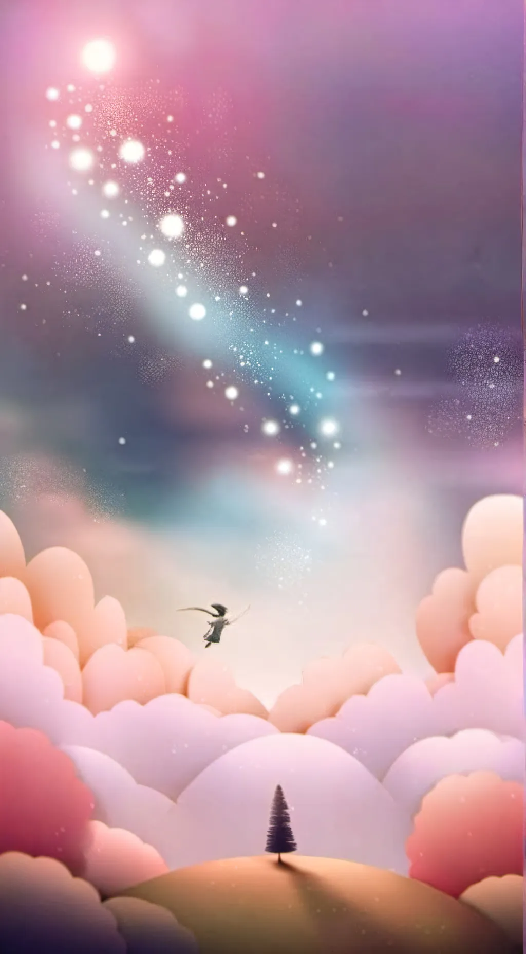 ai character: dream world  background