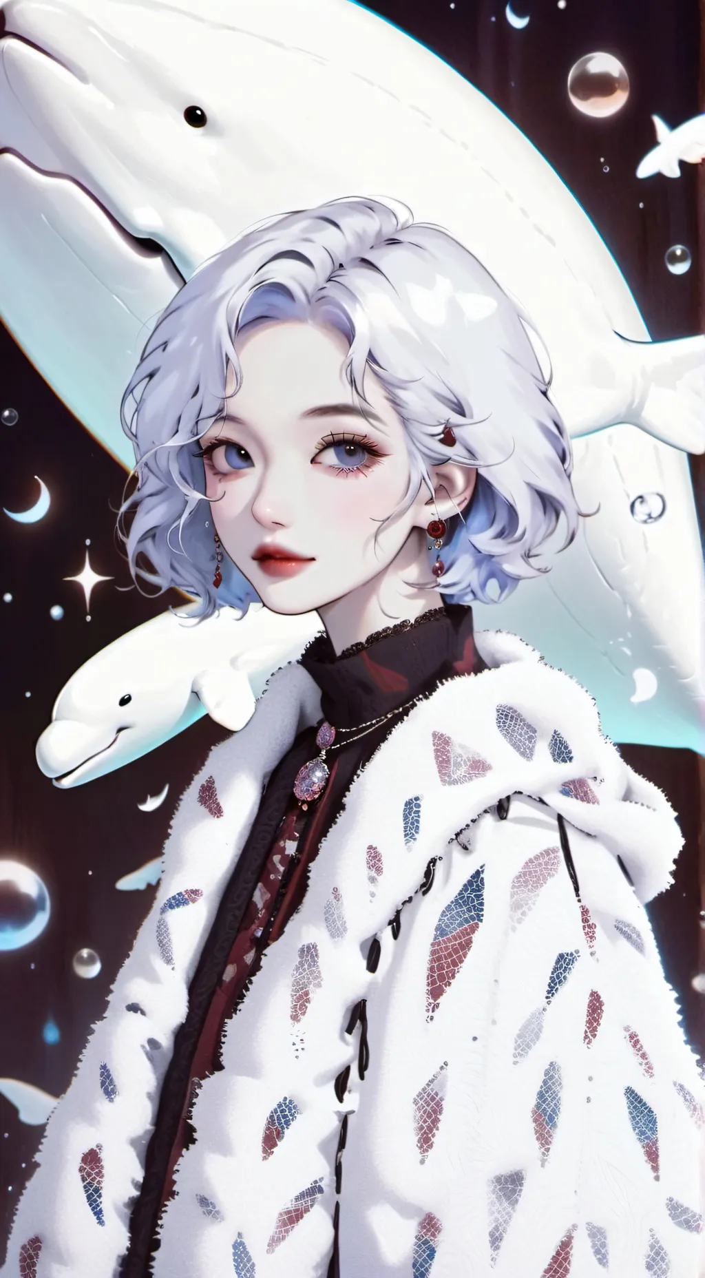 ai character: Echo Spirit Beluga background