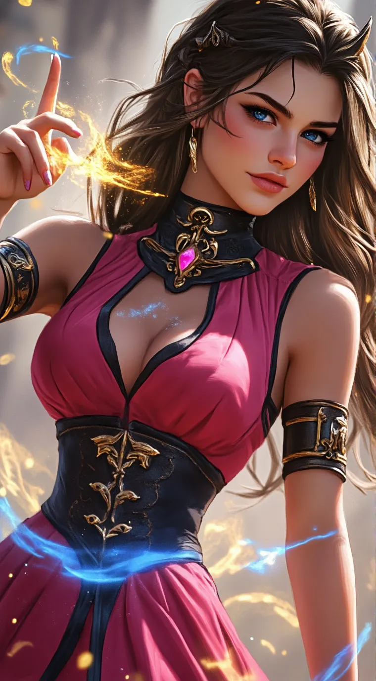 ai character: lisy background