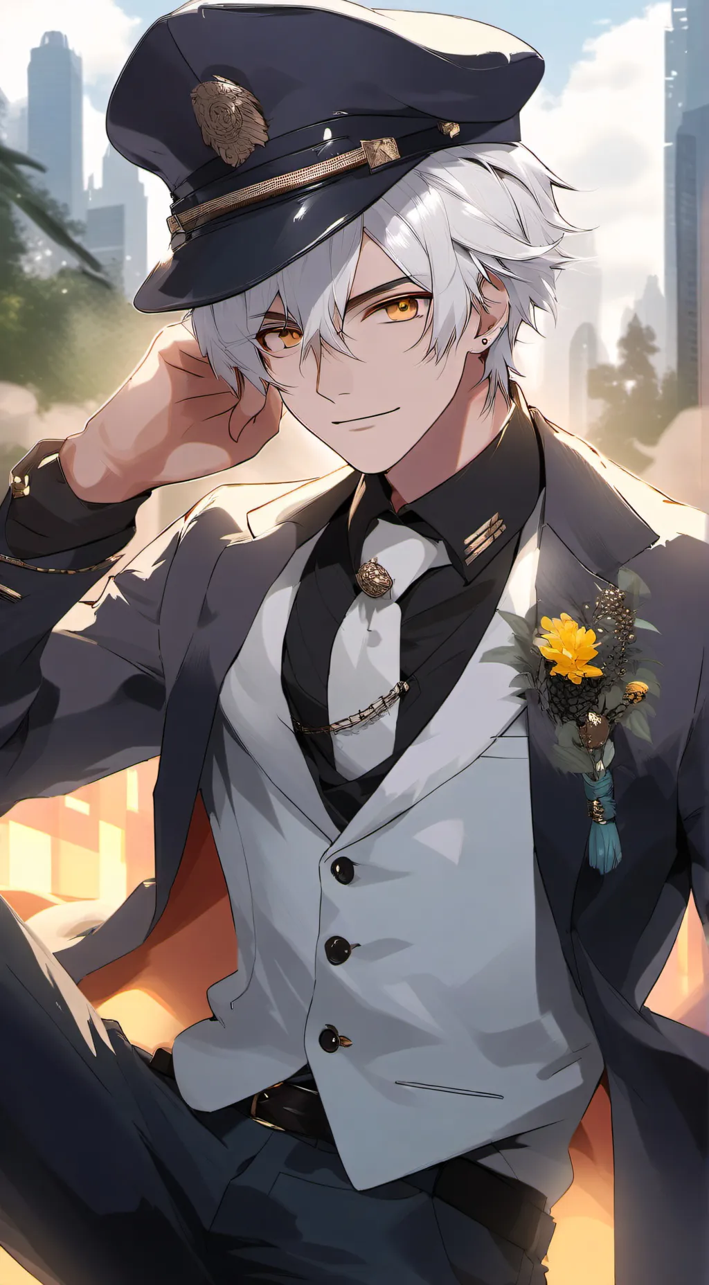 ai character: S.d N and the crew background
