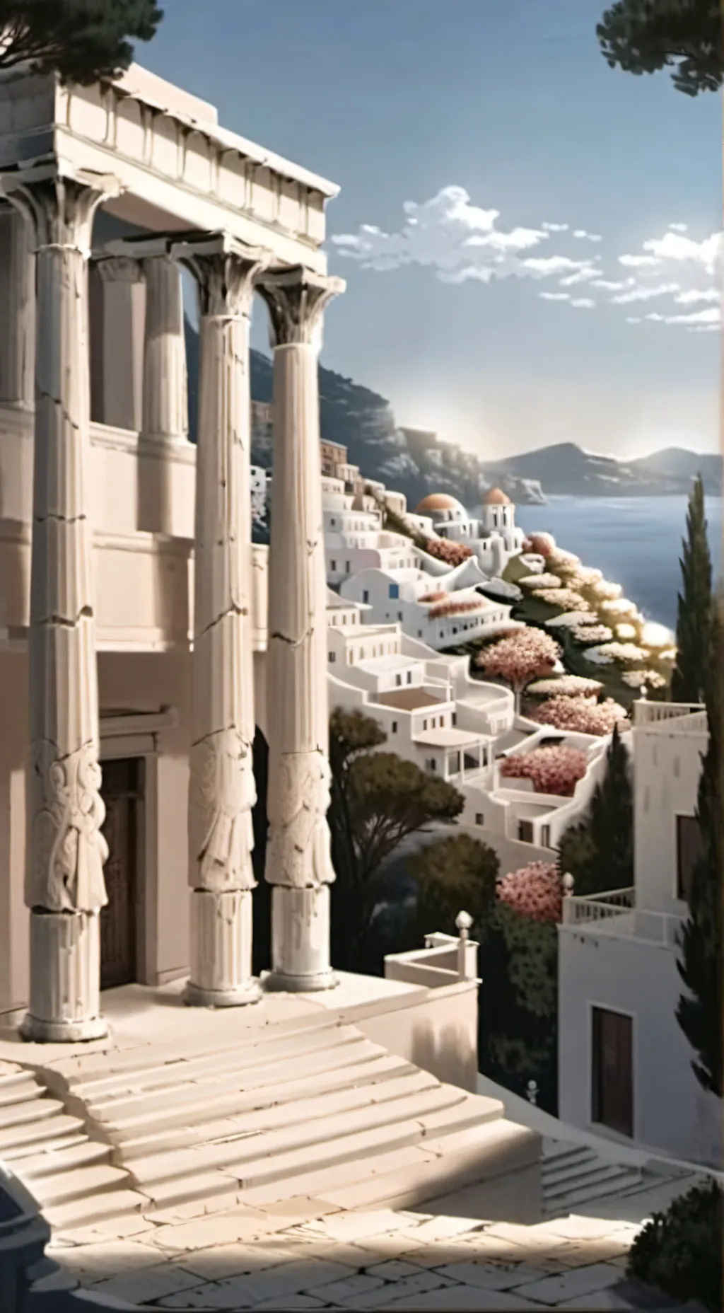 ai character: Ancient Greece background