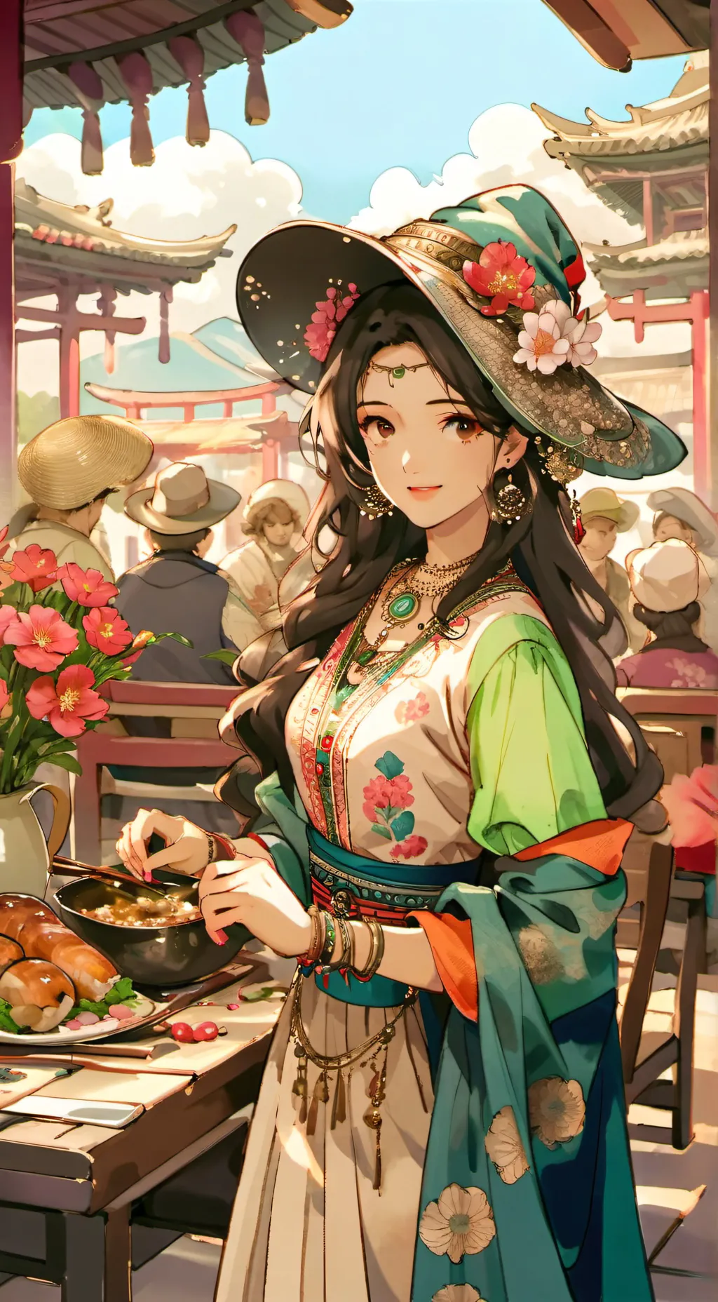 ai character: pick me background