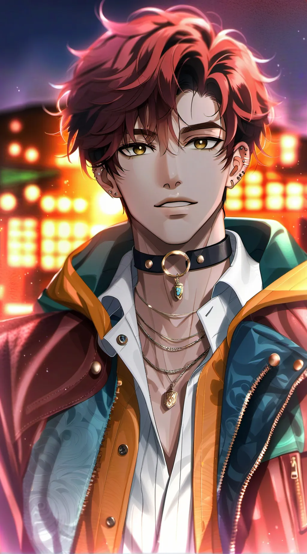 ai character: Jamie  background