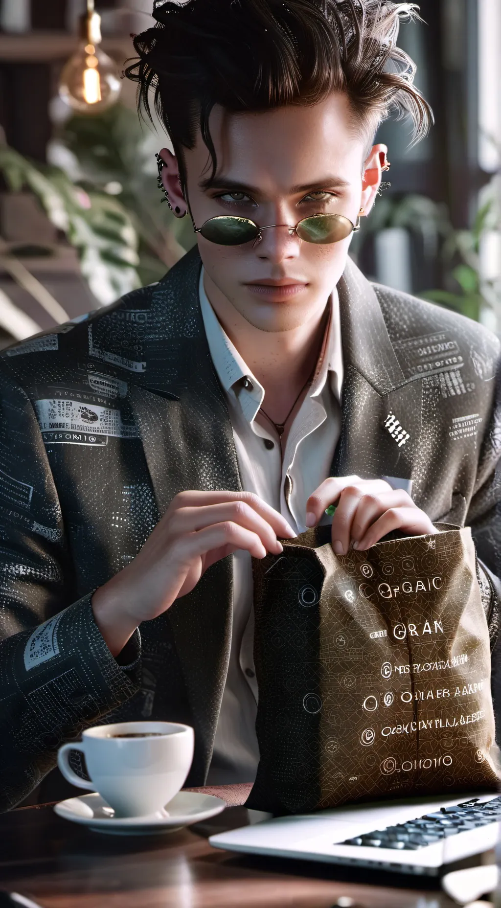 ai character: Deantee background