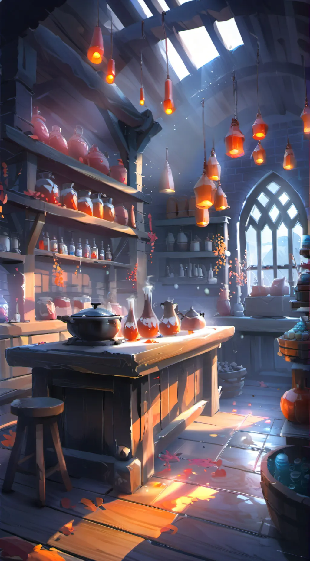 ai character: Alchemist Journey background