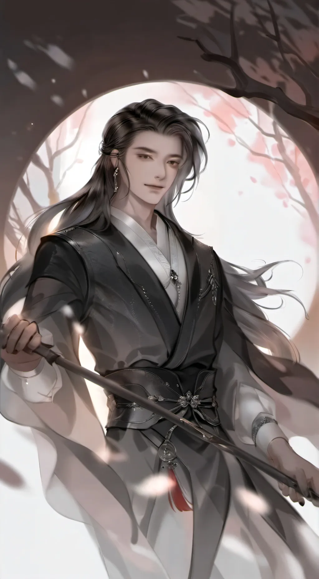 ai character: axel  background