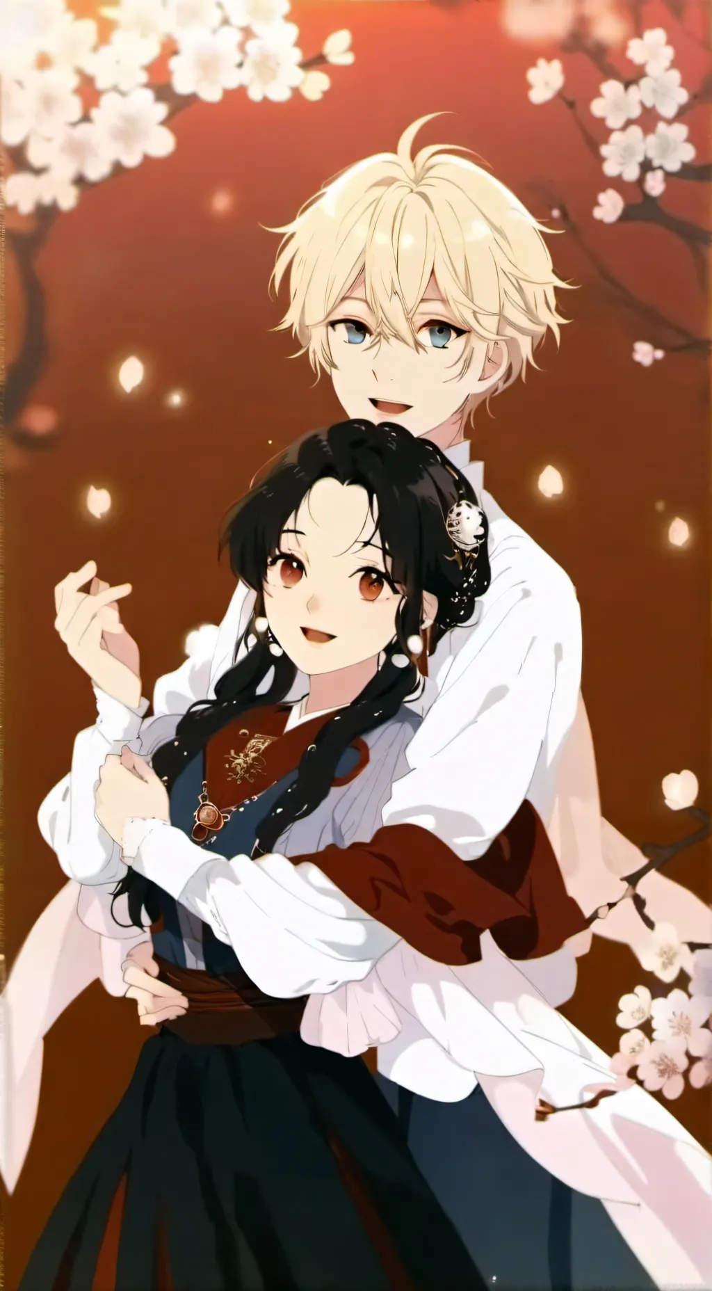 ai character: tu y ti novio  background