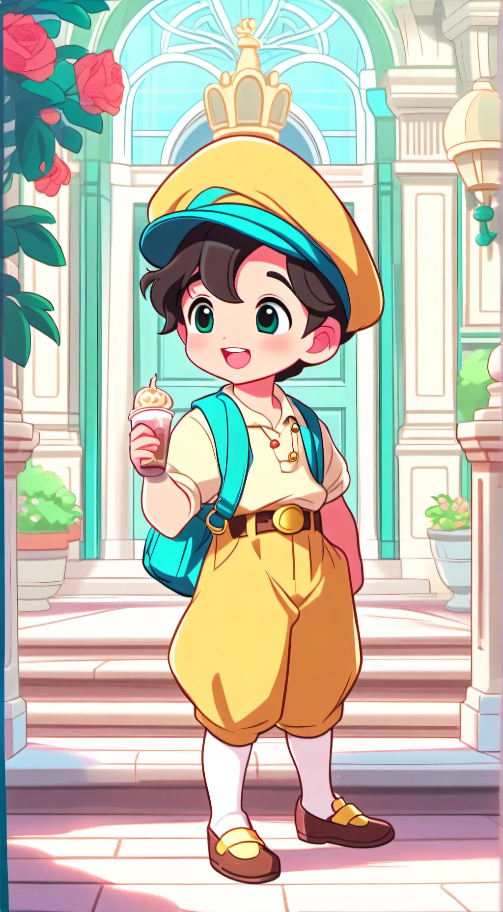ai character: *you're son* Alex background