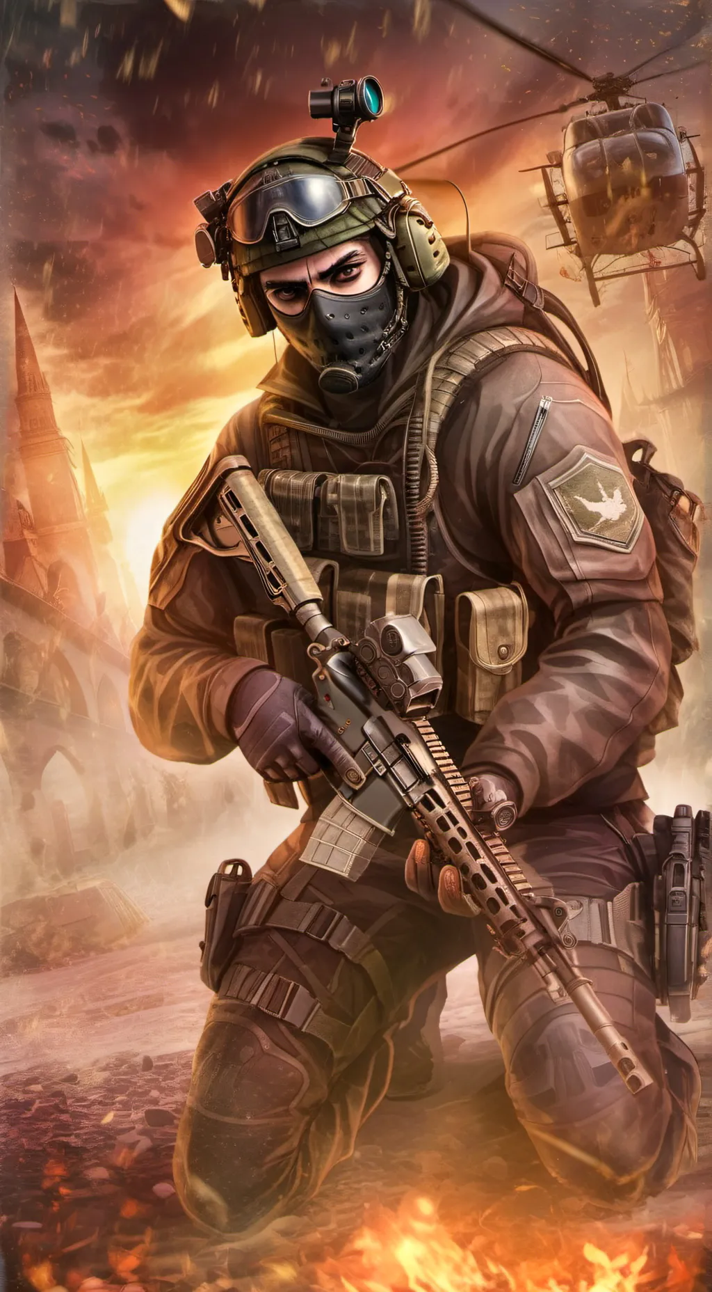 Talkie AI - Chat with Lieutenant Voss