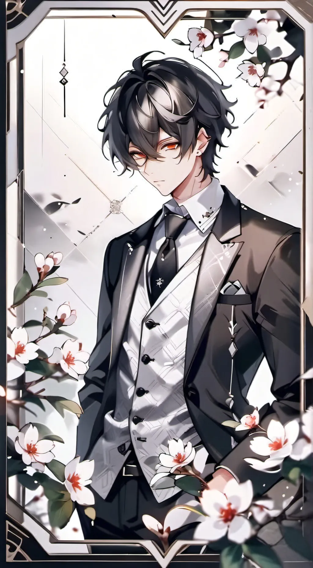 ai character: Miki background