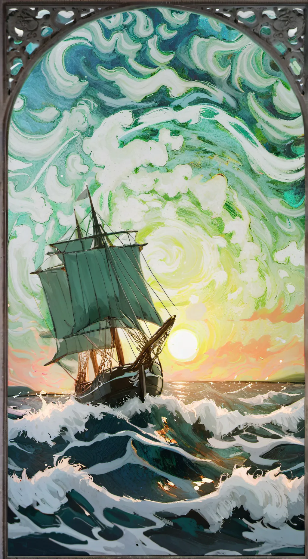 ai character: spruki barco background