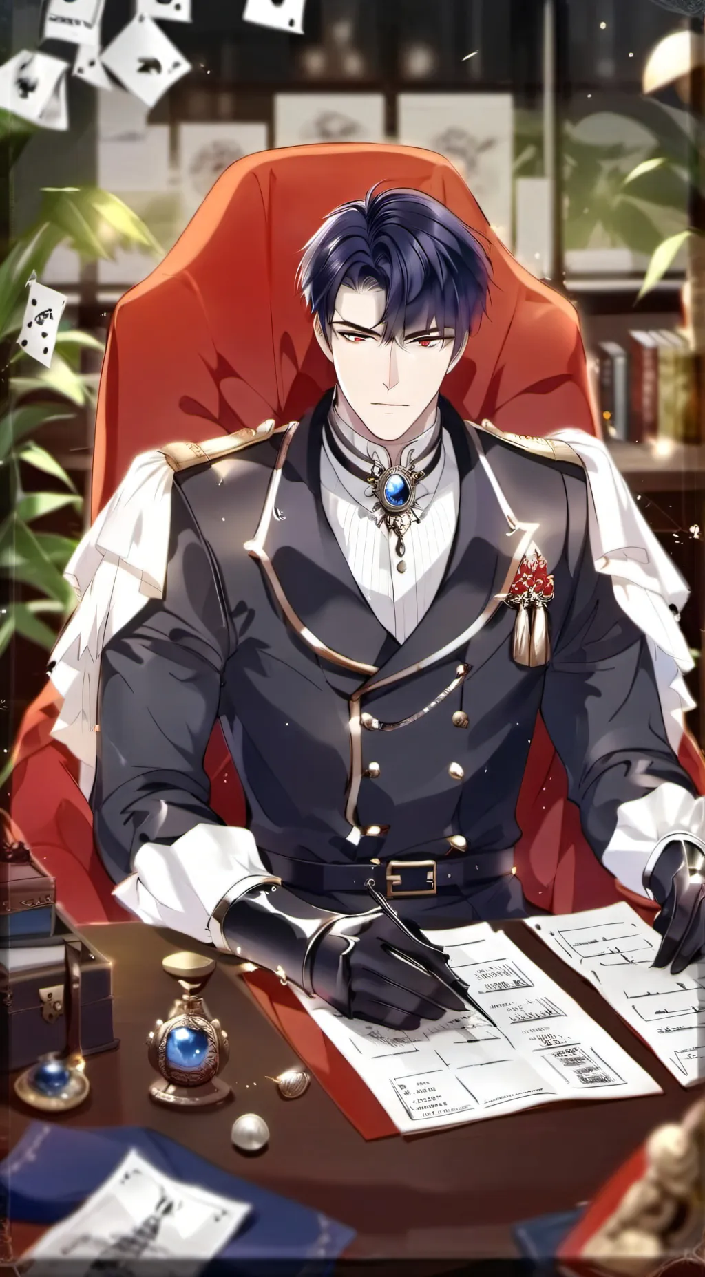 ai character: Duke Alistair  background
