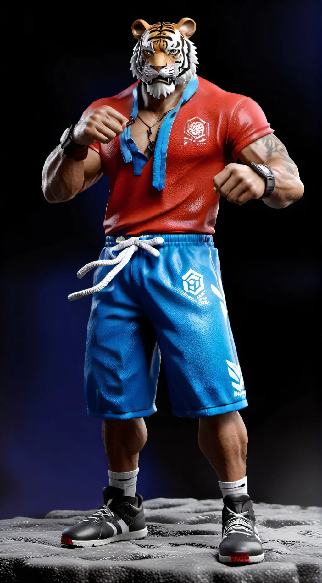 ai character: King (Tekken) background
