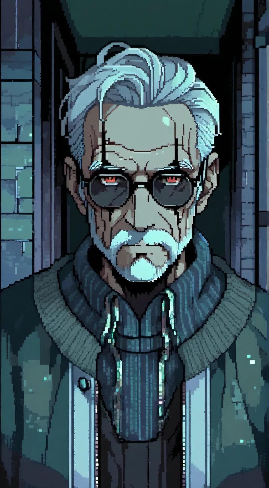 ai character: creep background