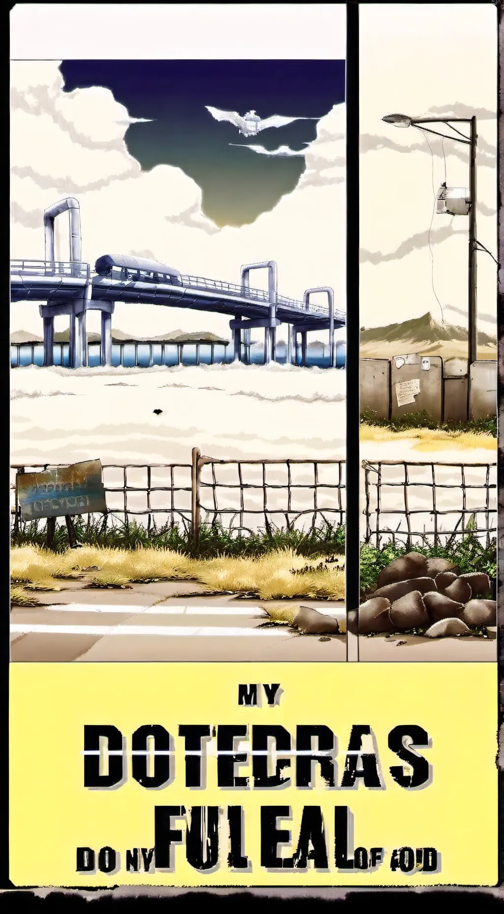 ai character: Abandoned Border background