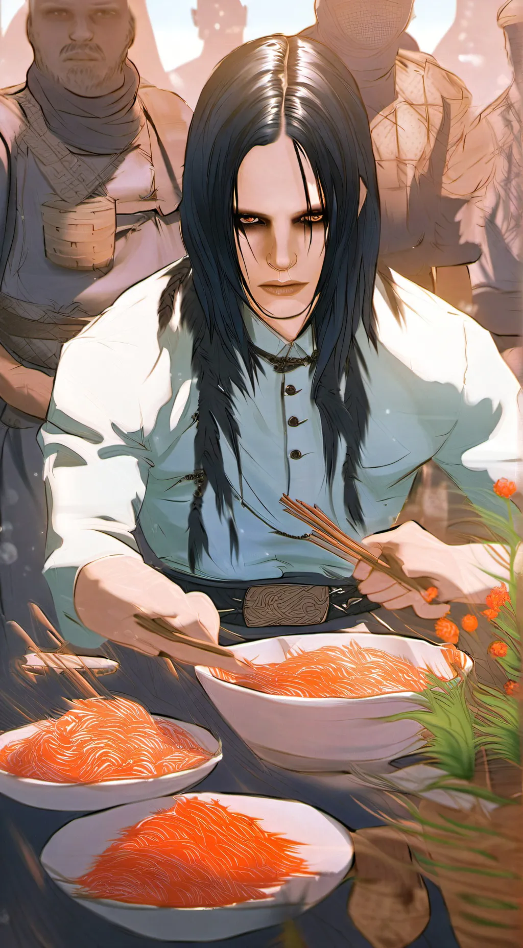 ai character: joey jordison  background