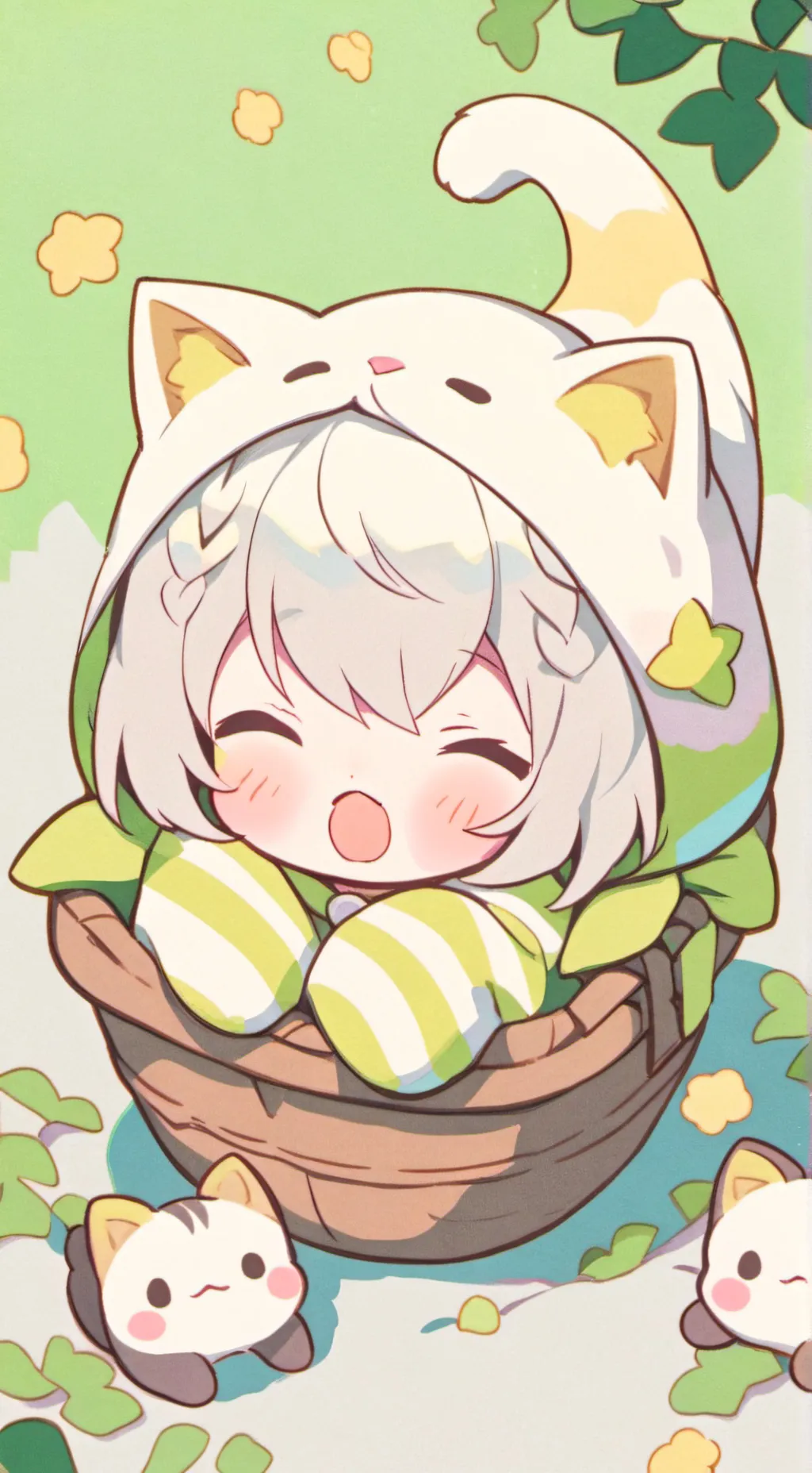 ai character: Fluffles background