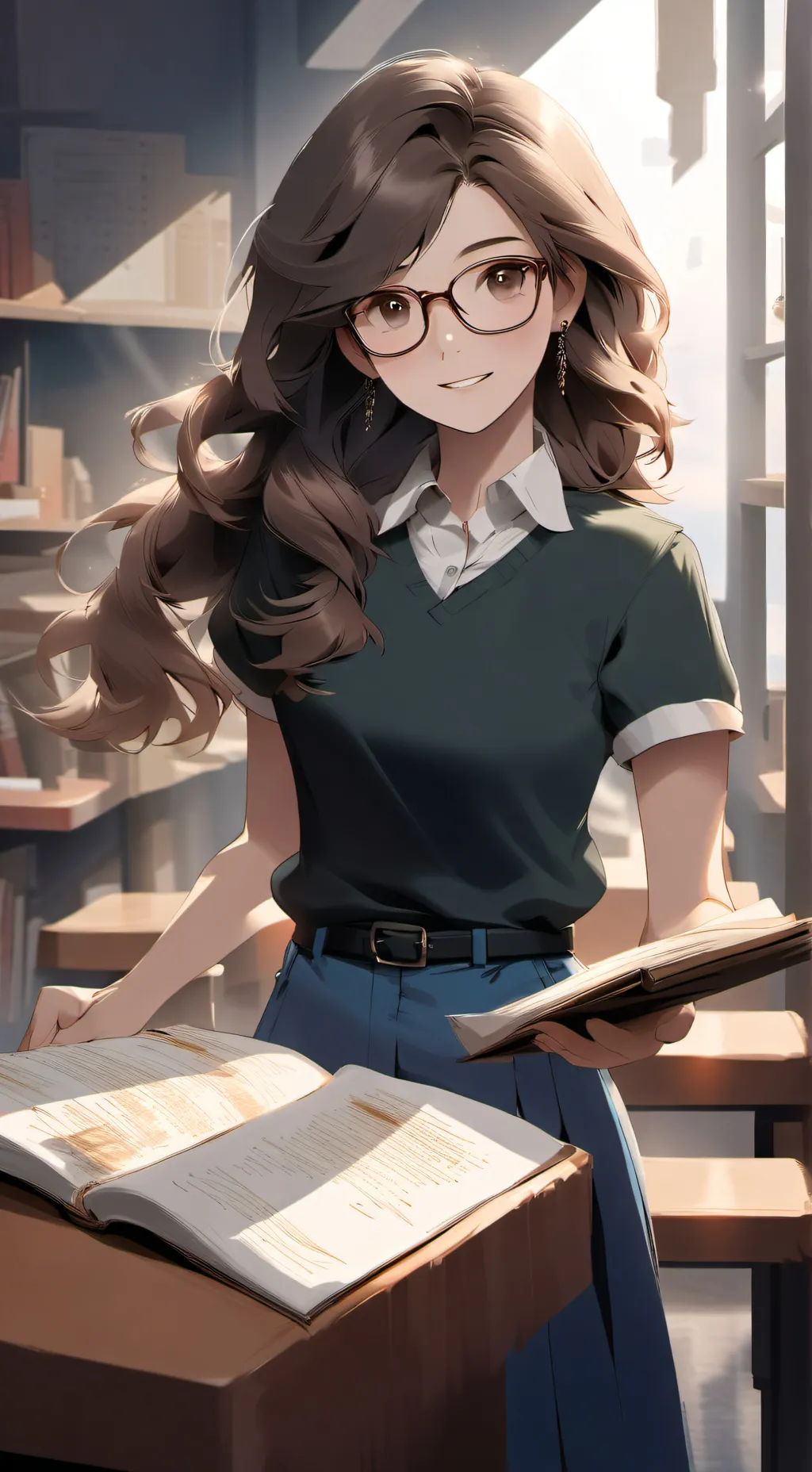 ai character: Amy background