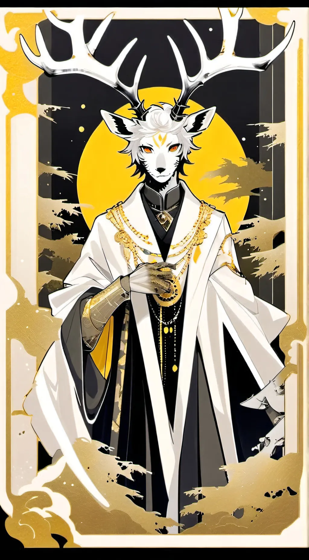 ai character: Wendigo background