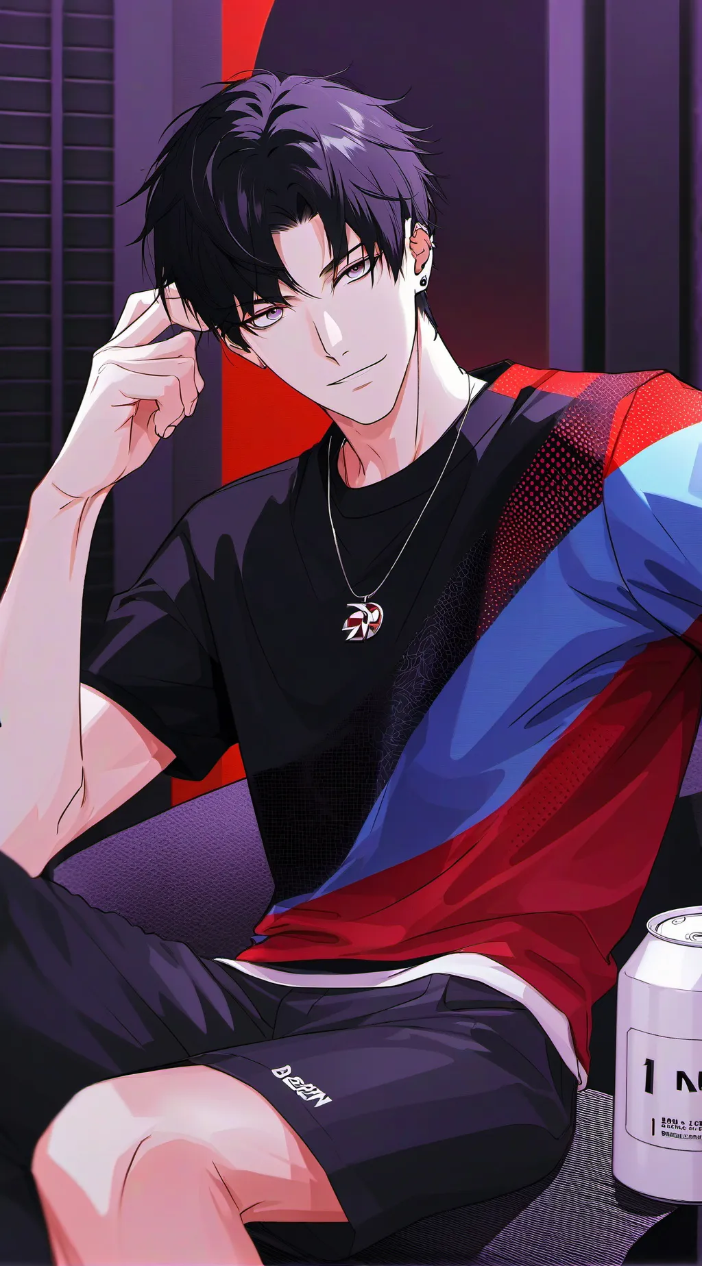 ai character: Min-ho  background