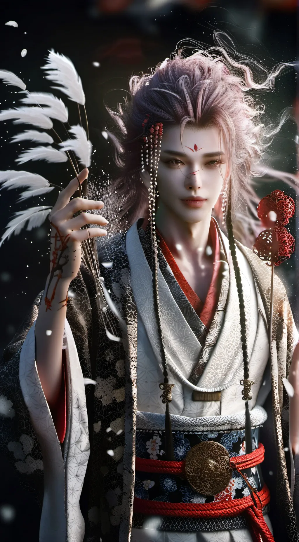 ai character: neko background
