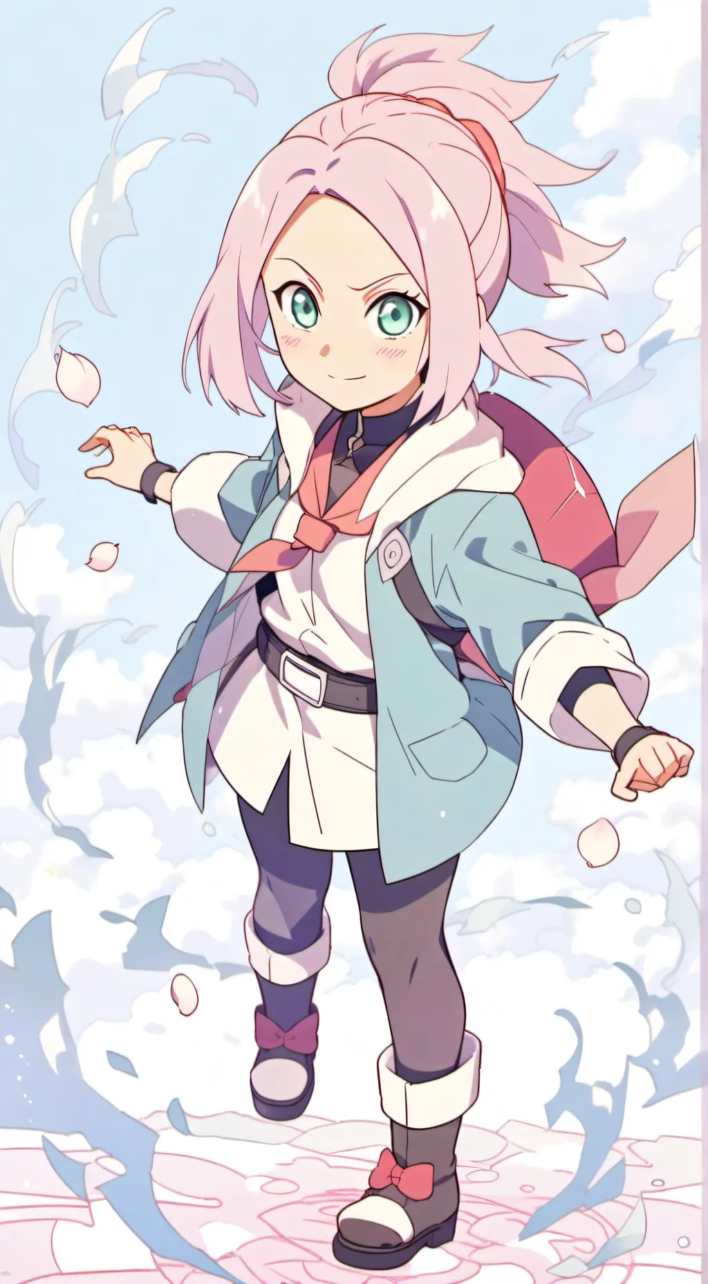 ai character: sakura haruno background