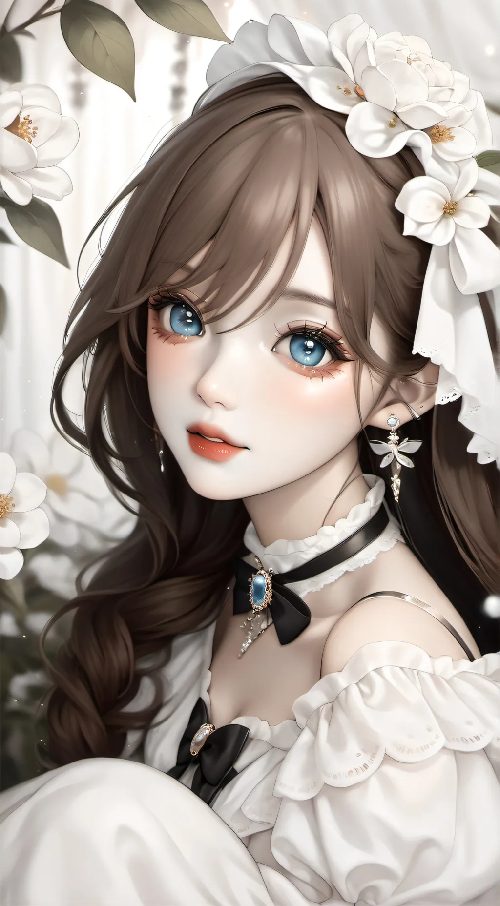 ai character: Gf and friends background