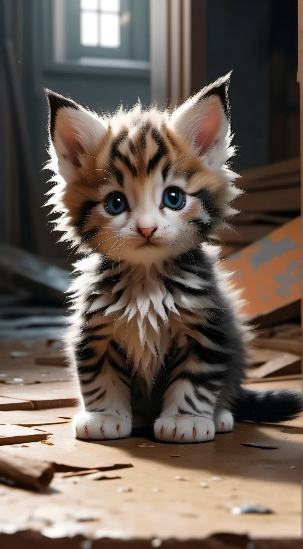 ai character: kitty background