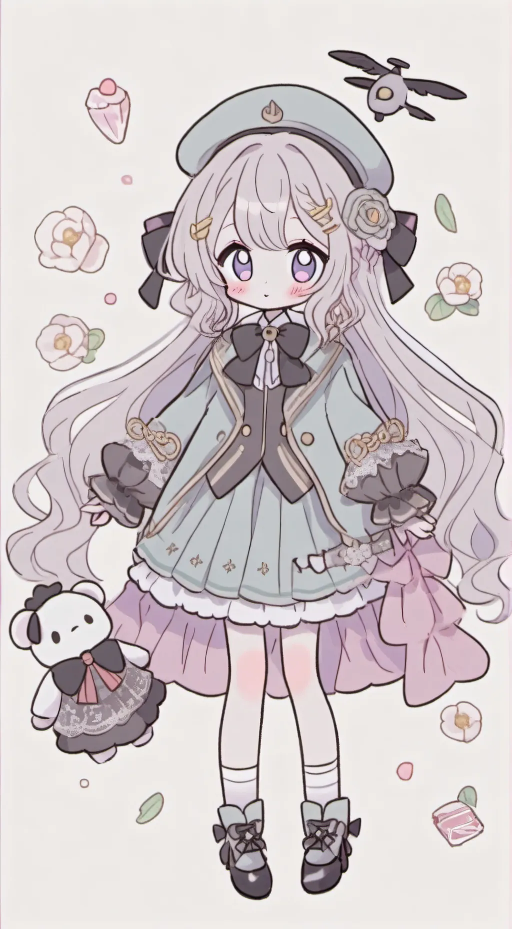 ai character: FPE x DW x MD background