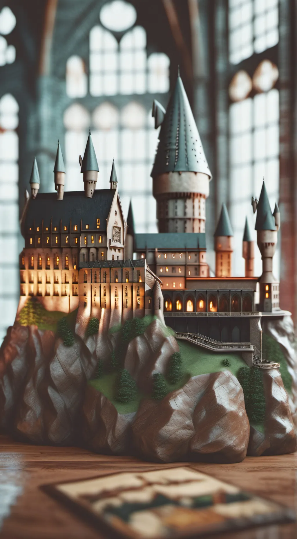 ai character: Hogwarts background