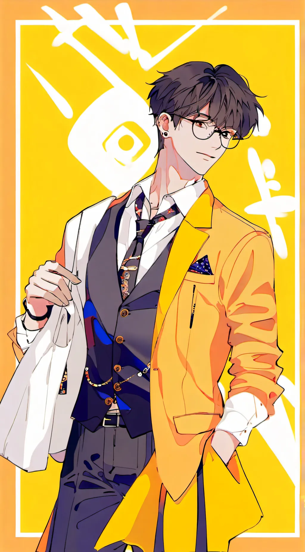 ai character: - "Liam Kim" - background