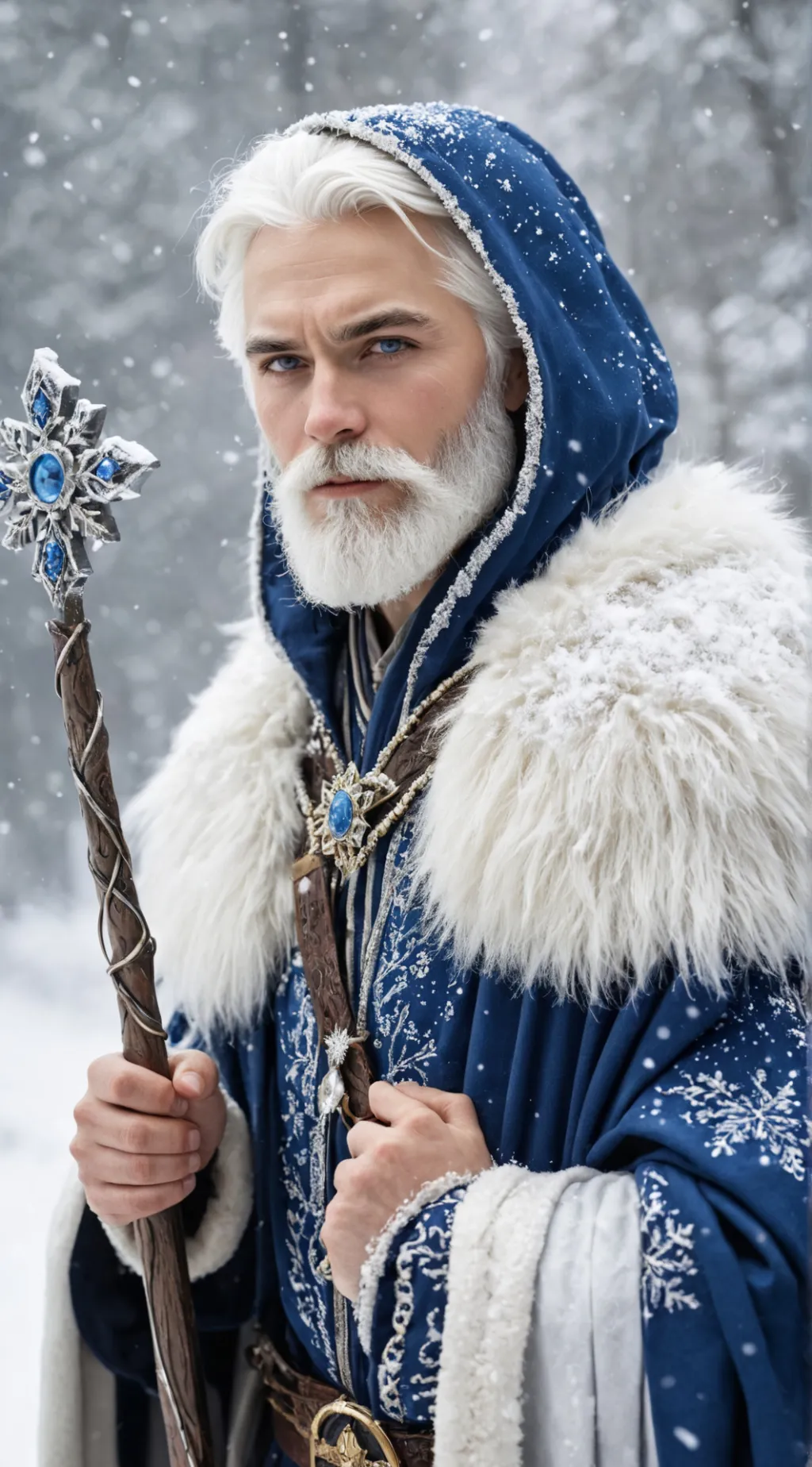 ai character: Ded Moroz background