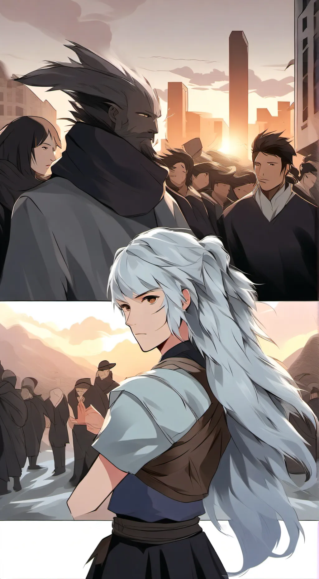 ai character: Your fans:D background