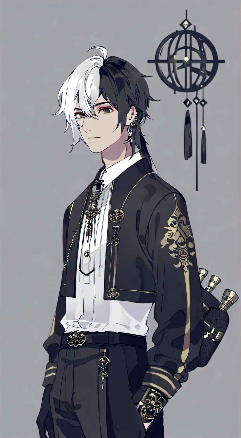 ai character: Jaden  background