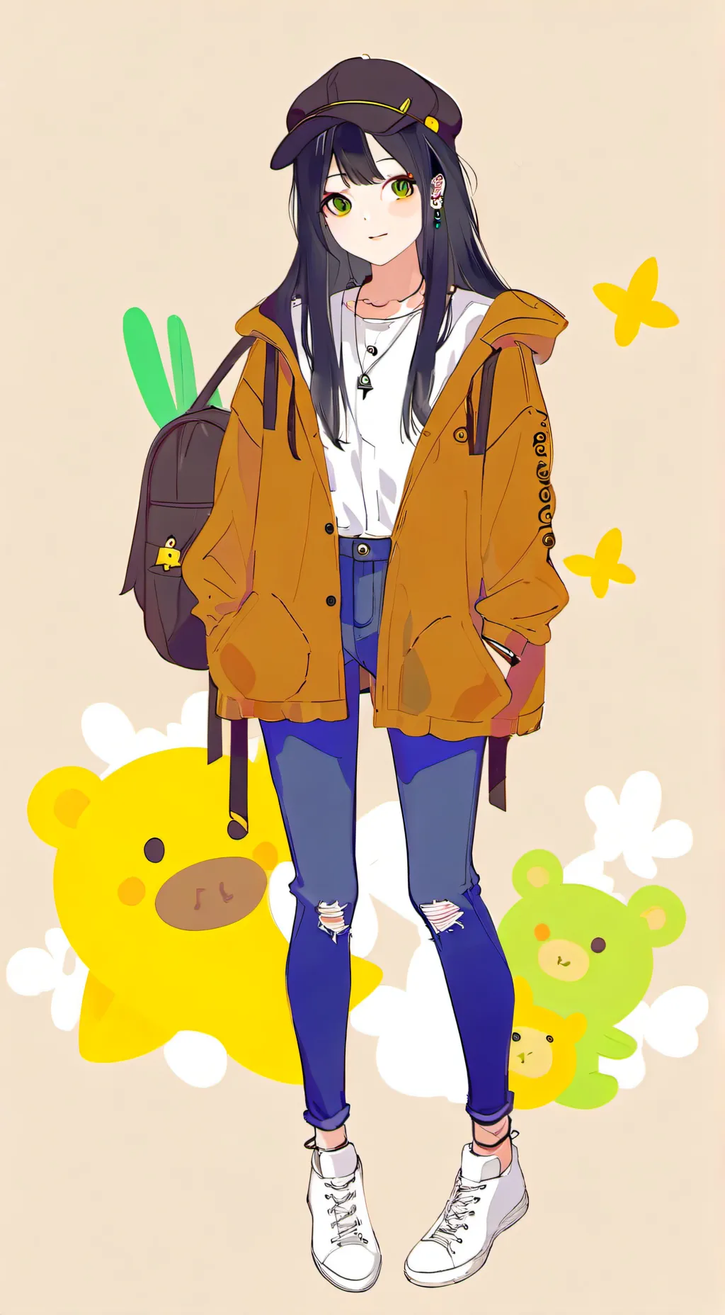 ai character: Mic and Aizawa background