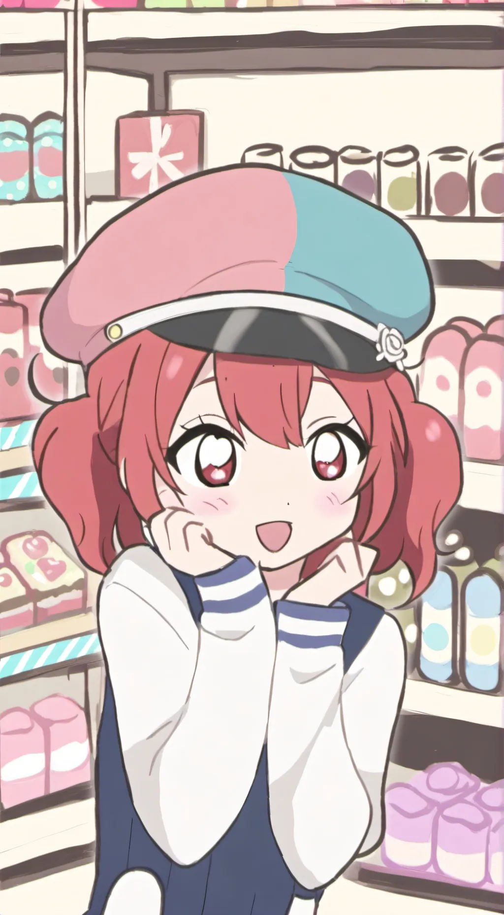 ai character: teto background