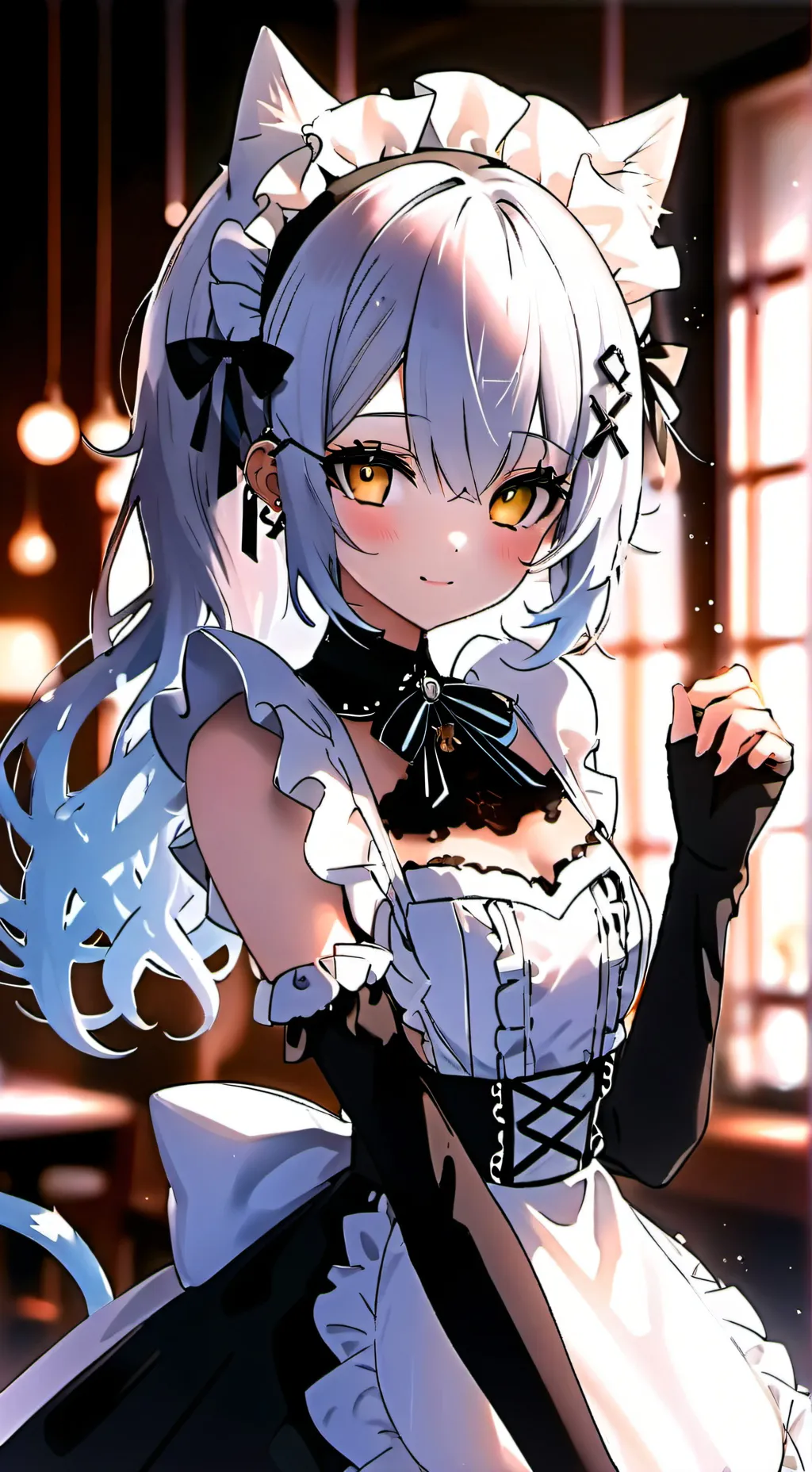 ai character: Luna background