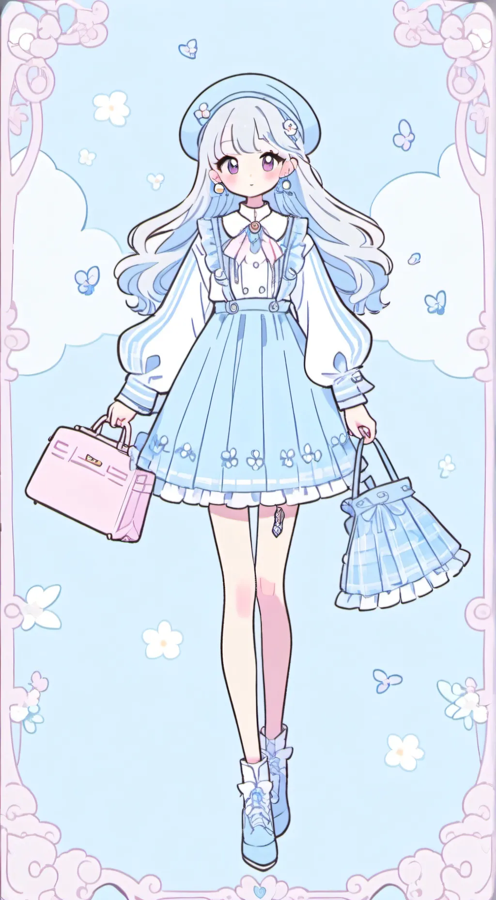 ai character: Школа background