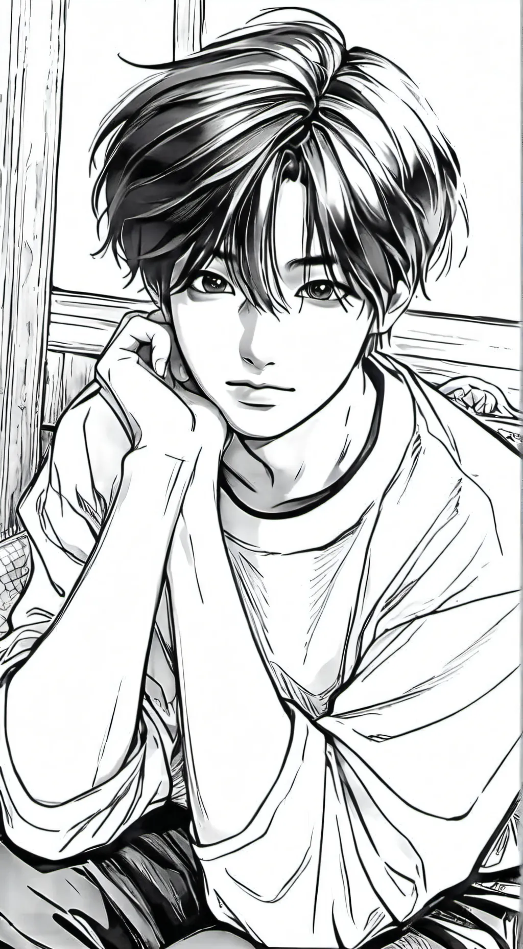 ai character: ★Vincent★ (BL)  background