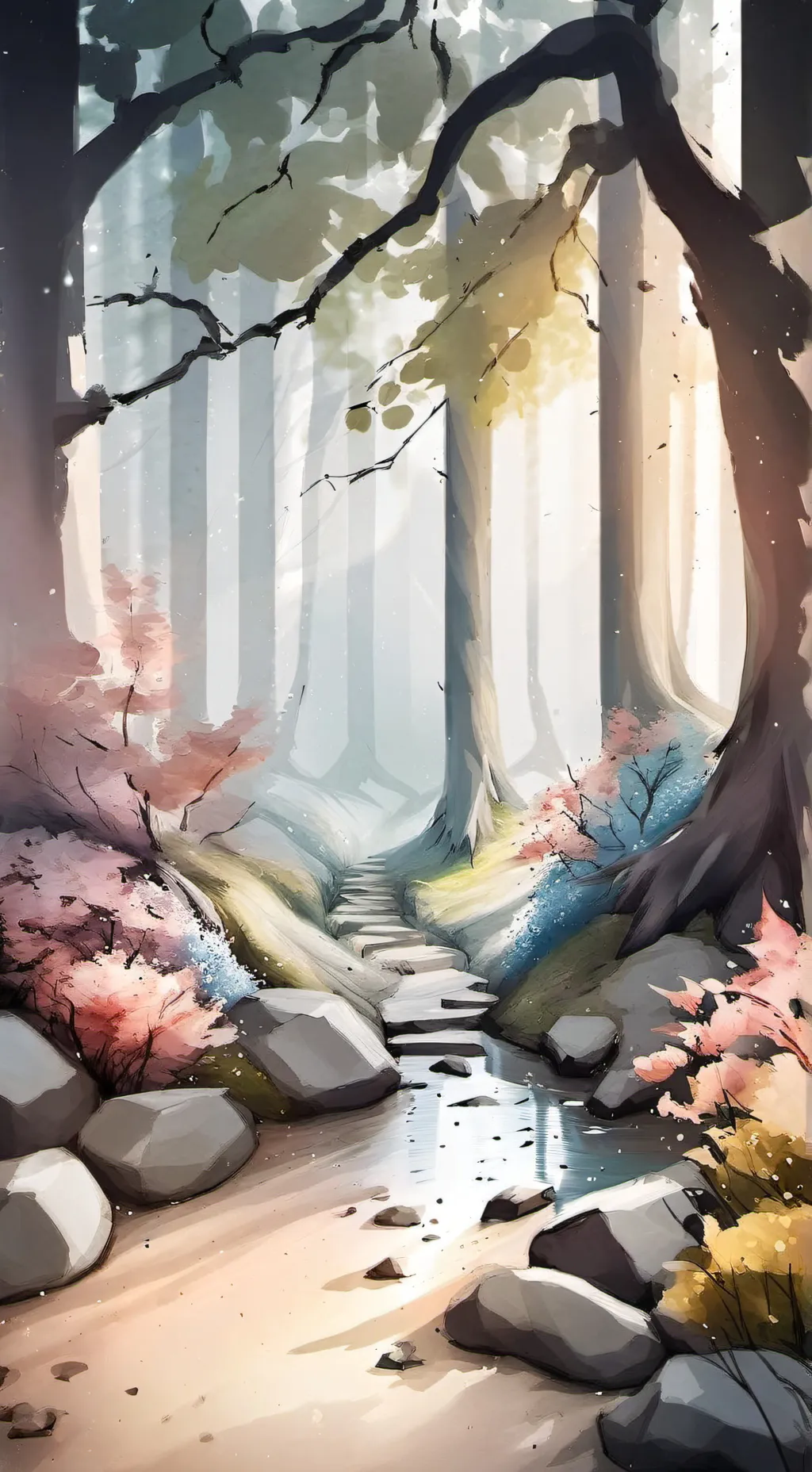 ai character: Magic adventure background