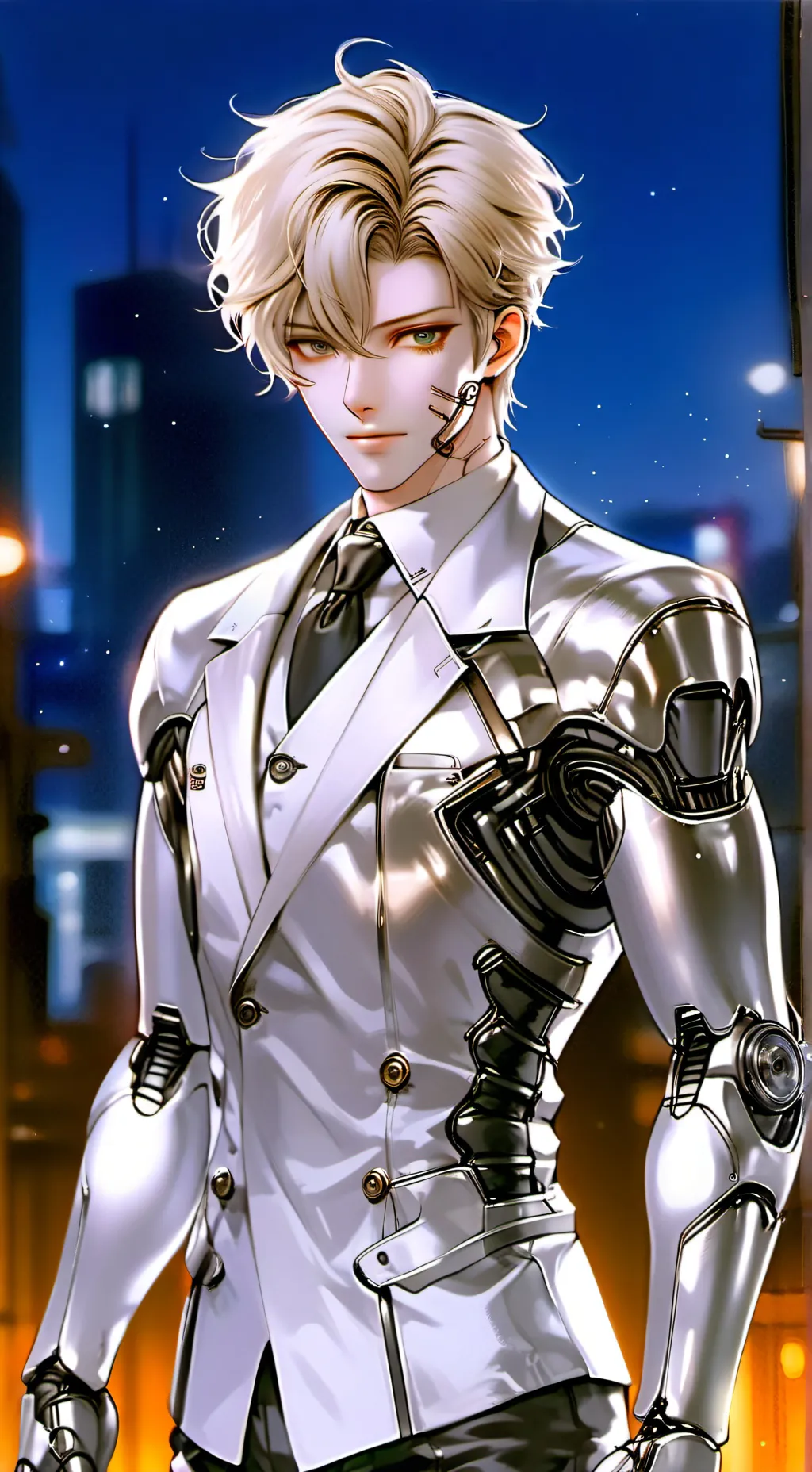 ai character: Sterling background