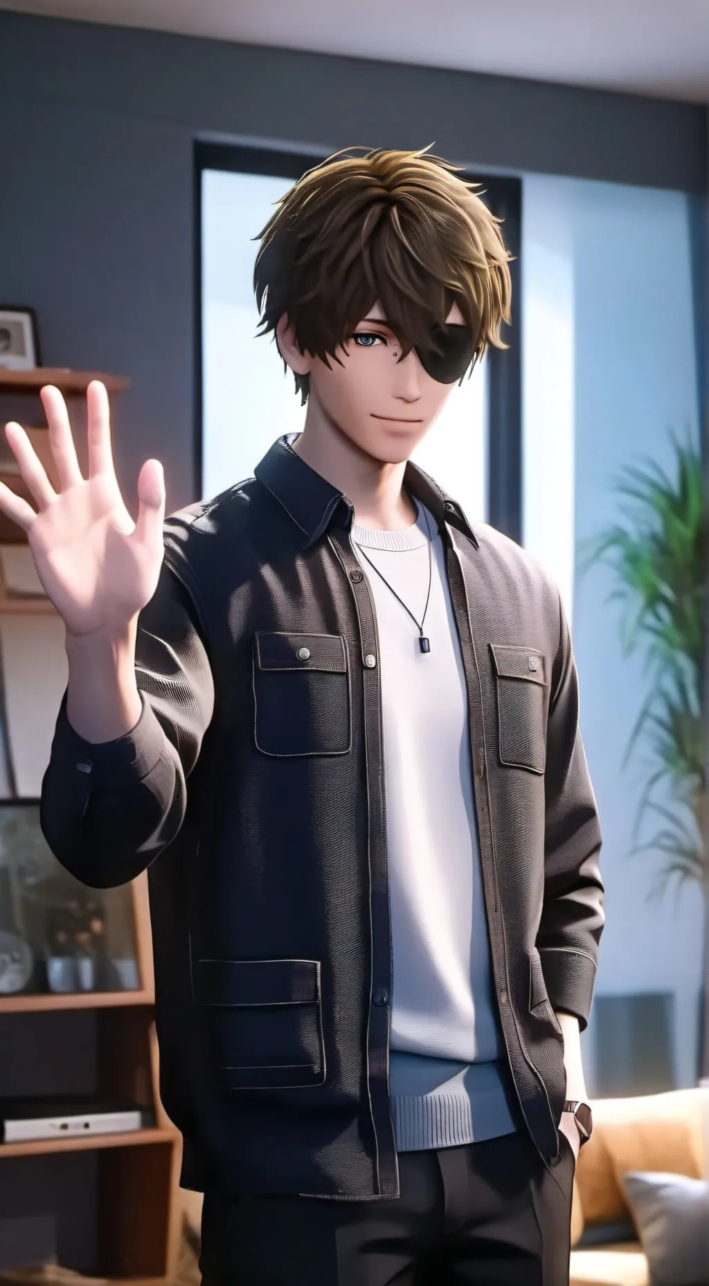 ai character: EDATERS  background