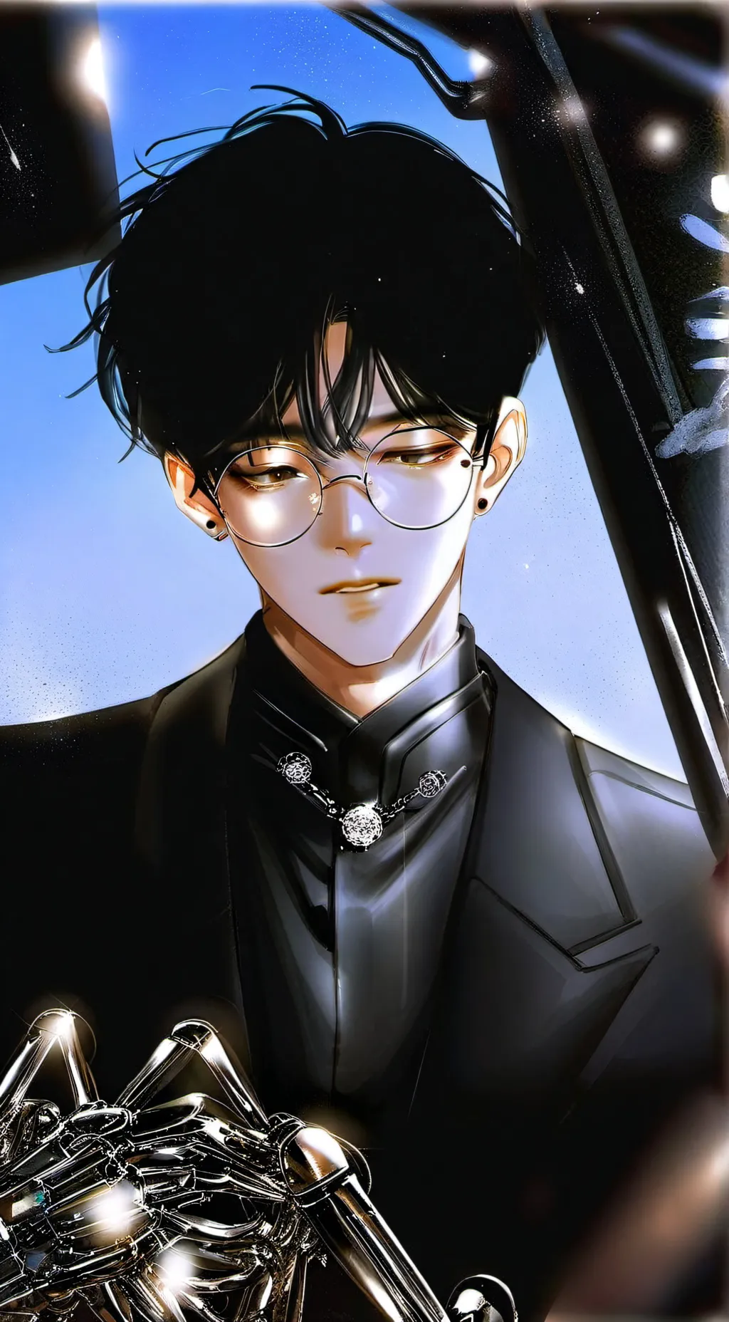 ai character: -" Kim "- background
