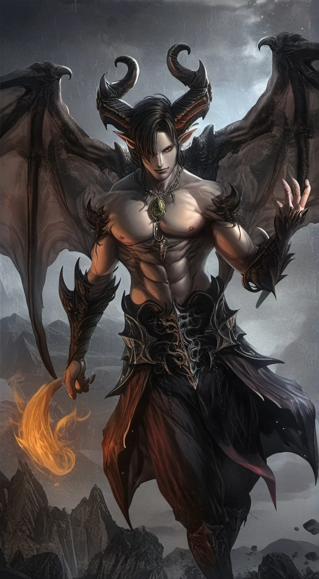 ai character: 🏳️‍🌈Sinclair 😈 background