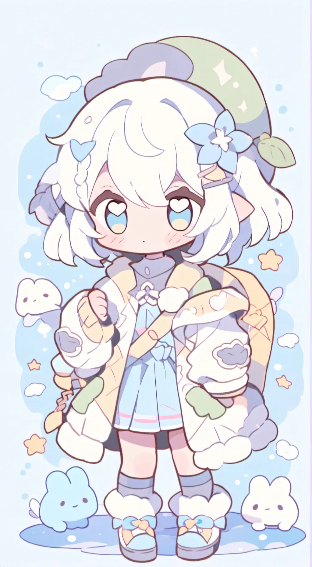 ai character: luz background